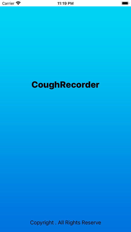 CoughRecorder软件