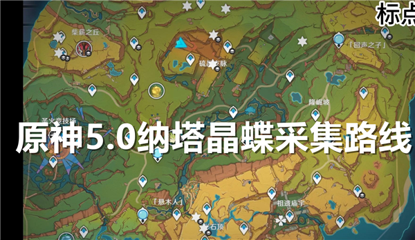 原神5.0纳塔晶蝶在哪采集