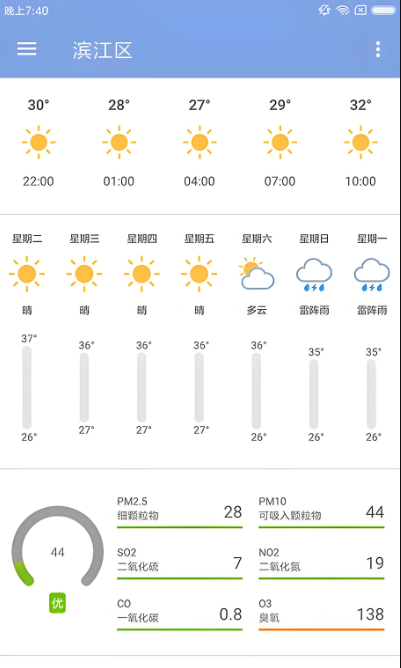 浣熊天气app