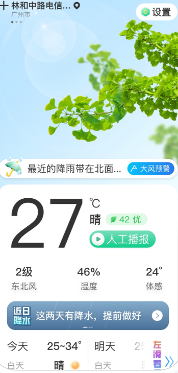 竹雨天气