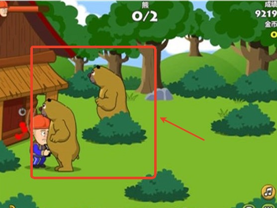 光頭強守衛小木屋游戲圖片