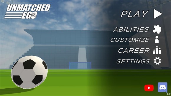 无与伦比的自我足球动作