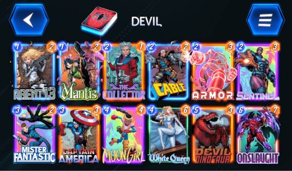 漫威终极逆转国服中文版卡组推荐截图4