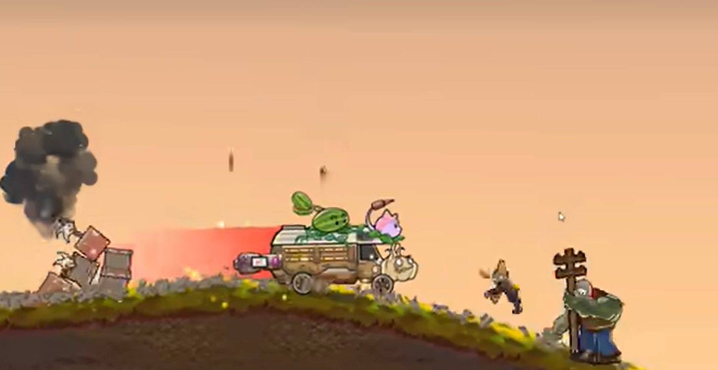 植物大战僵尸死亡战车版