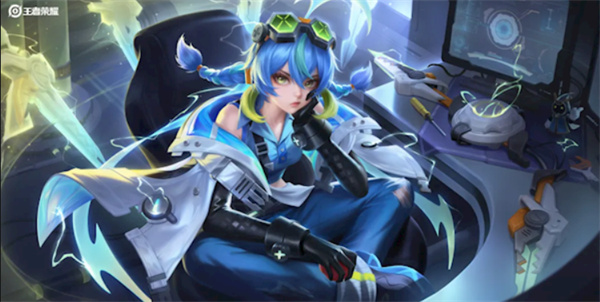 《王者荣耀》新6元皮肤蚩奼-极光幻客正式上线！