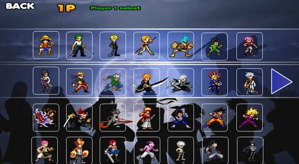 动漫明星大乱斗