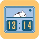 色彩时钟小组件