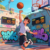 篮球街头热血投篮比赛安卓版