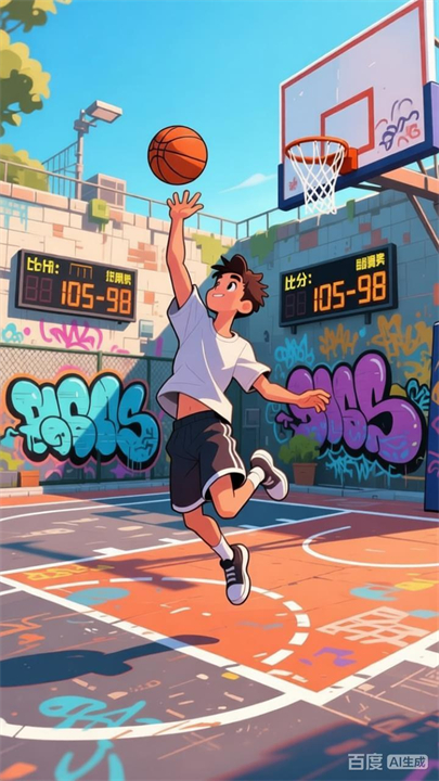 篮球街头热血投篮比赛安卓版