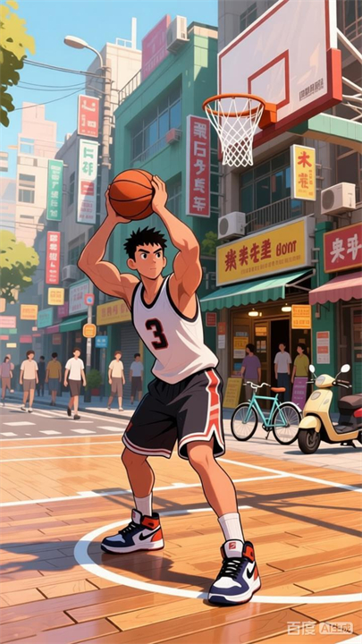 篮球街头热血投篮比赛安卓版