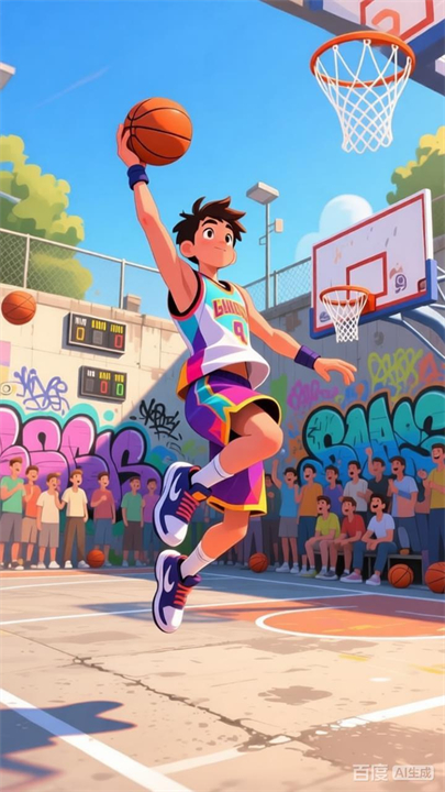 篮球街头热血投篮比赛安卓版