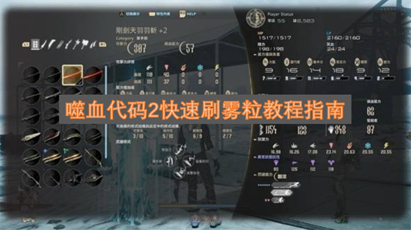 噬血代码2快速刷雾粒教程指南