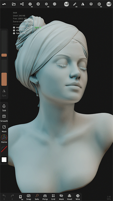 NomadSculpt3D雕刻建模