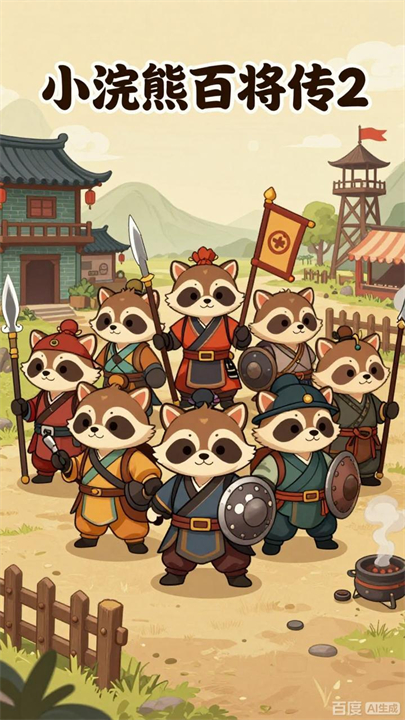 小浣熊百将传2游戏