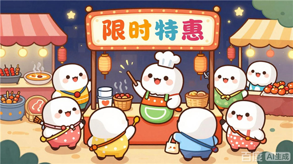 方糖人夜市游戏