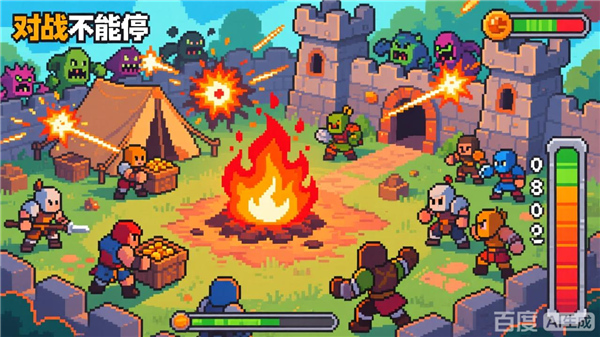 对战不能停小游戏
