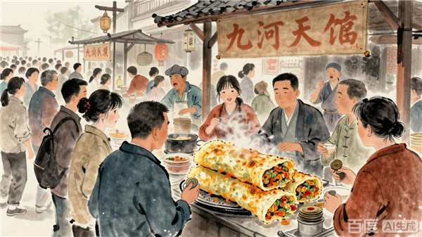 九河天工之煎饼和馃子小游戏