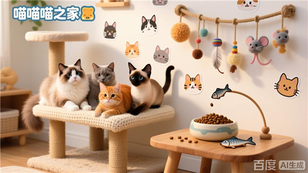 喵喵喵之家小游戏