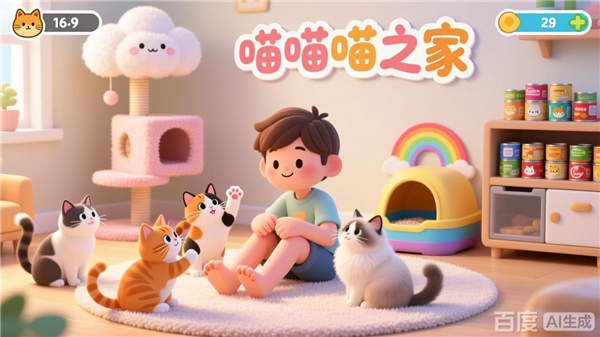 喵喵喵之家小游戏