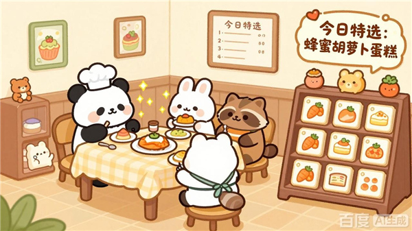 毛茸茸食堂故事新版手游