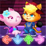 音乐猫猫模拟器游戏下载-音乐猫猫模拟器(MeowMusicFNFFunkinBattle)2026最新版下载v1.0.0.1