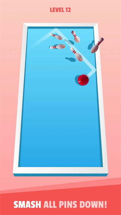 弹射保龄球游戏截图1