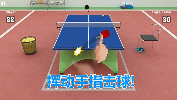 乒乓球模拟器双人对战截图1
