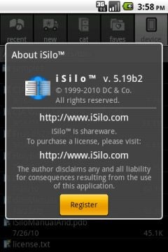 iSilo阅读器说明图5